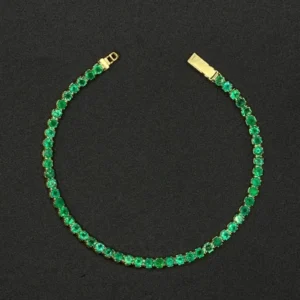 Pulsera Tennis de Esmeraldas