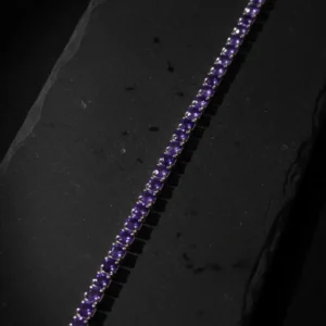 Pulsera Amatista Imperial - Plata Ley 950